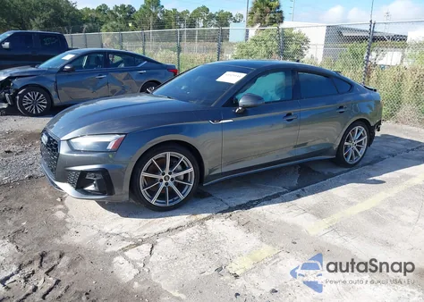 2025 Audi A5 Sportback Premium 45 Tfsi S Line Quattro S Tronic z USA, uszkodzony, nr VIN WAUDACF51SA006709